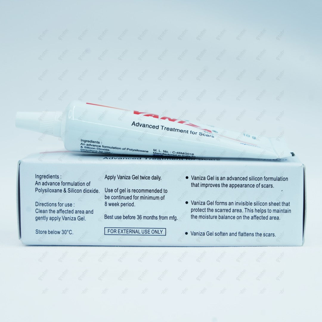 Vaniza Gel 10GM Advanced Scar Treatment