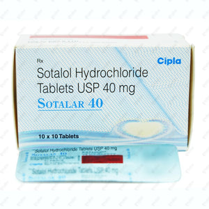 Sotalar 40mg Tablet 10's