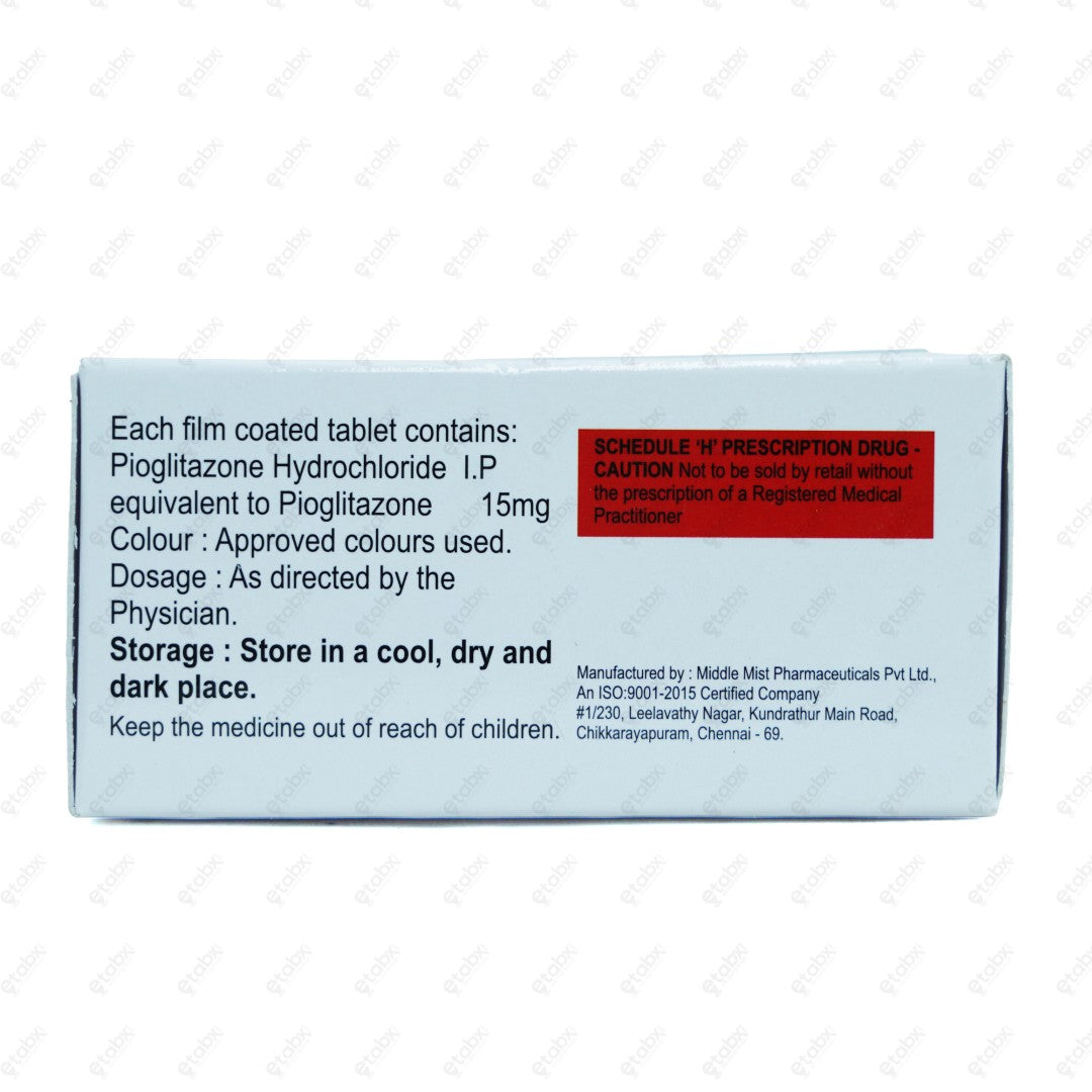 Hilpio 15mg Tablets 10's