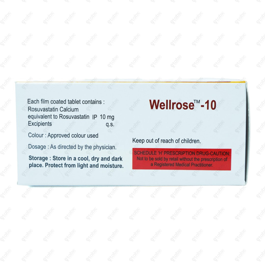 Wellrose 10mg Tablet