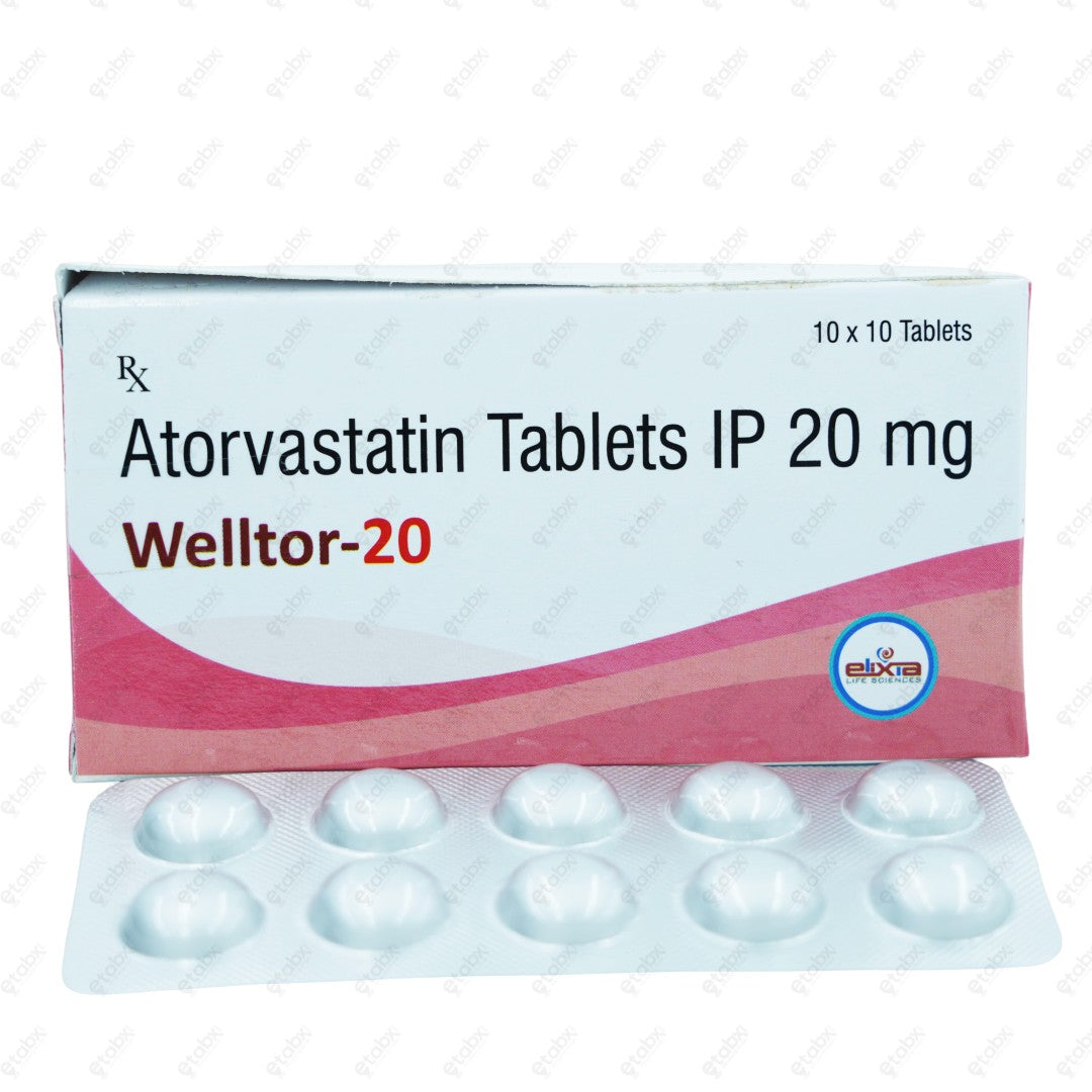 Welltor 20mg Tablet 10's