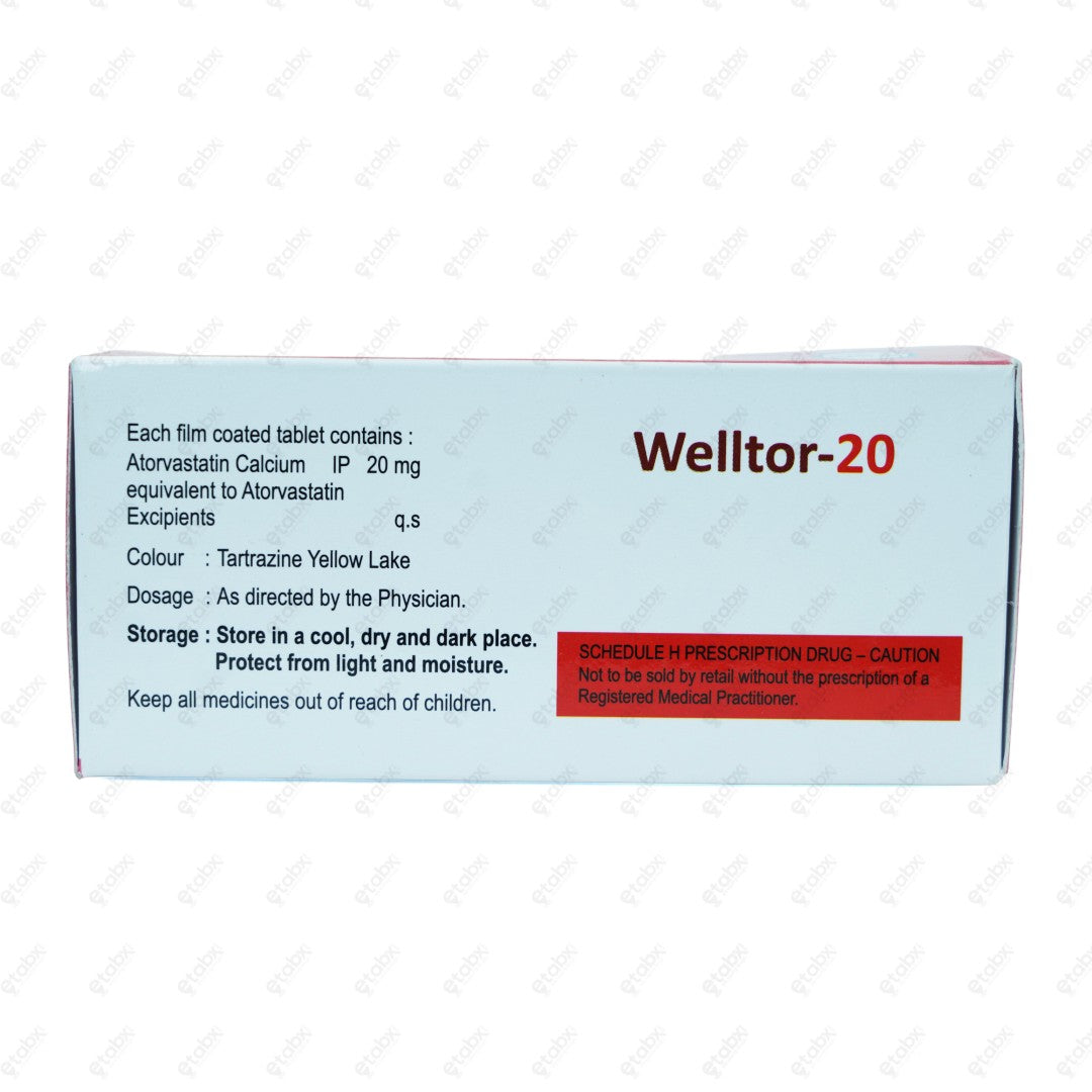 Welltor 20mg Tablet 10's