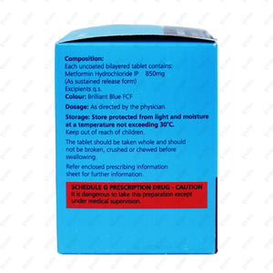 Metadoze IPR 850mg Tablet 10s