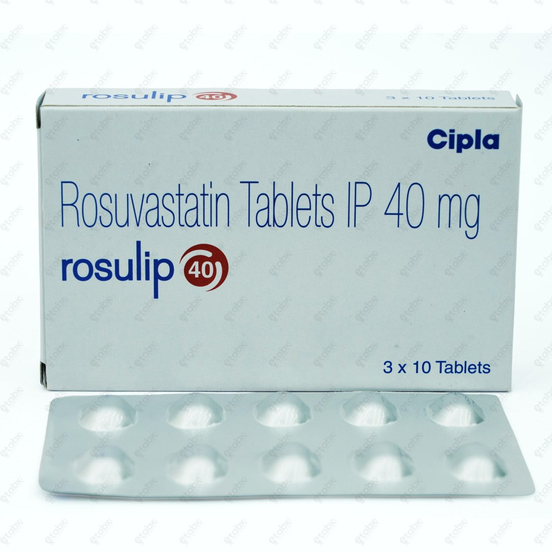 Rosulip 40mg Tablet 10's