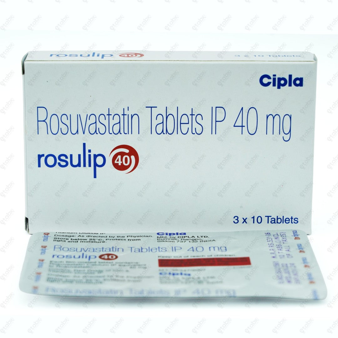 Rosulip 40mg Tablet 10's