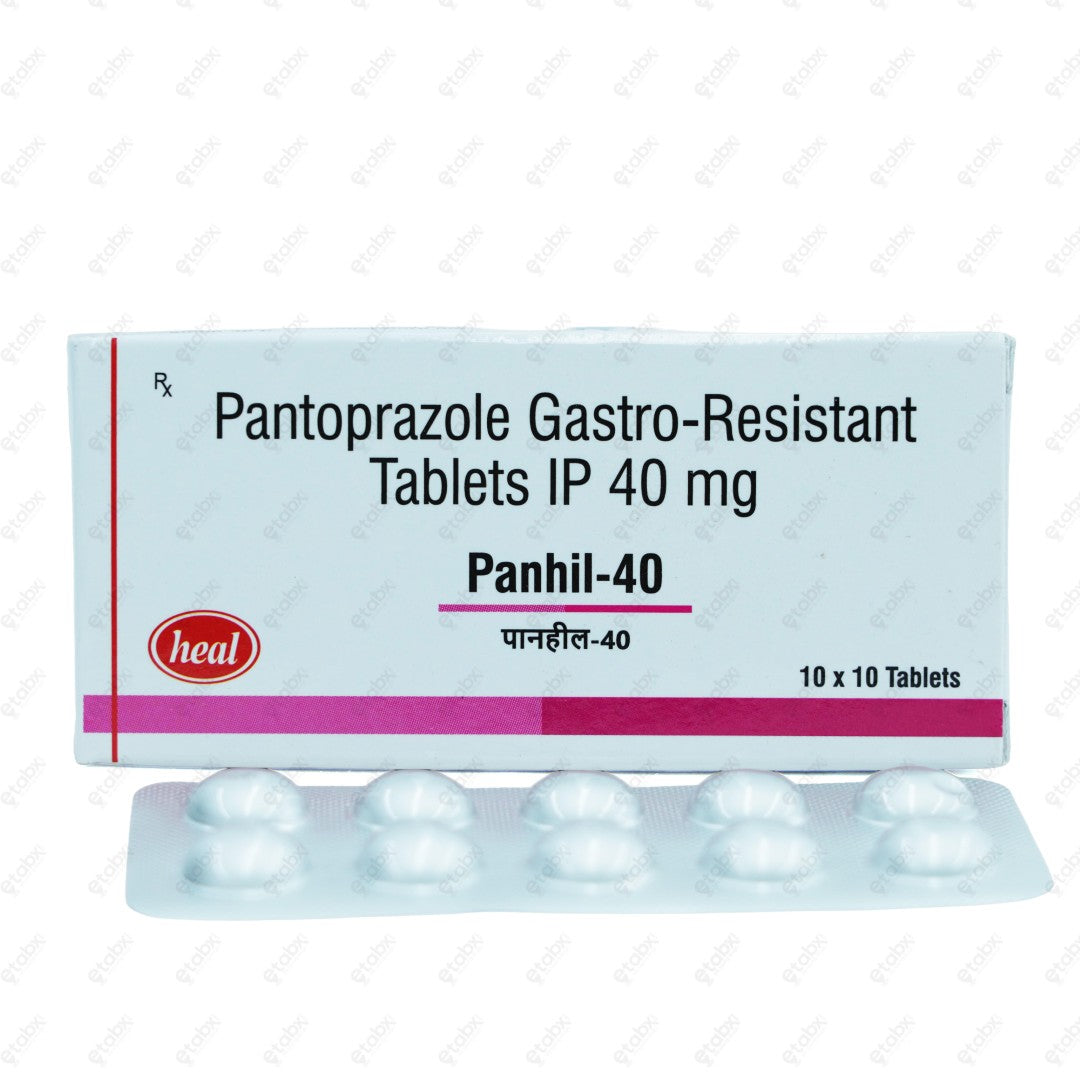Panhil 40mg Tablets 10's