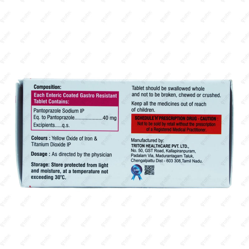 Panhil 40mg Tablets 10's