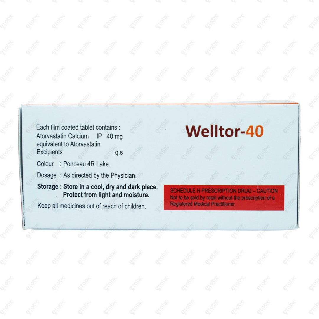 Welltor 40mg Tablet 10's