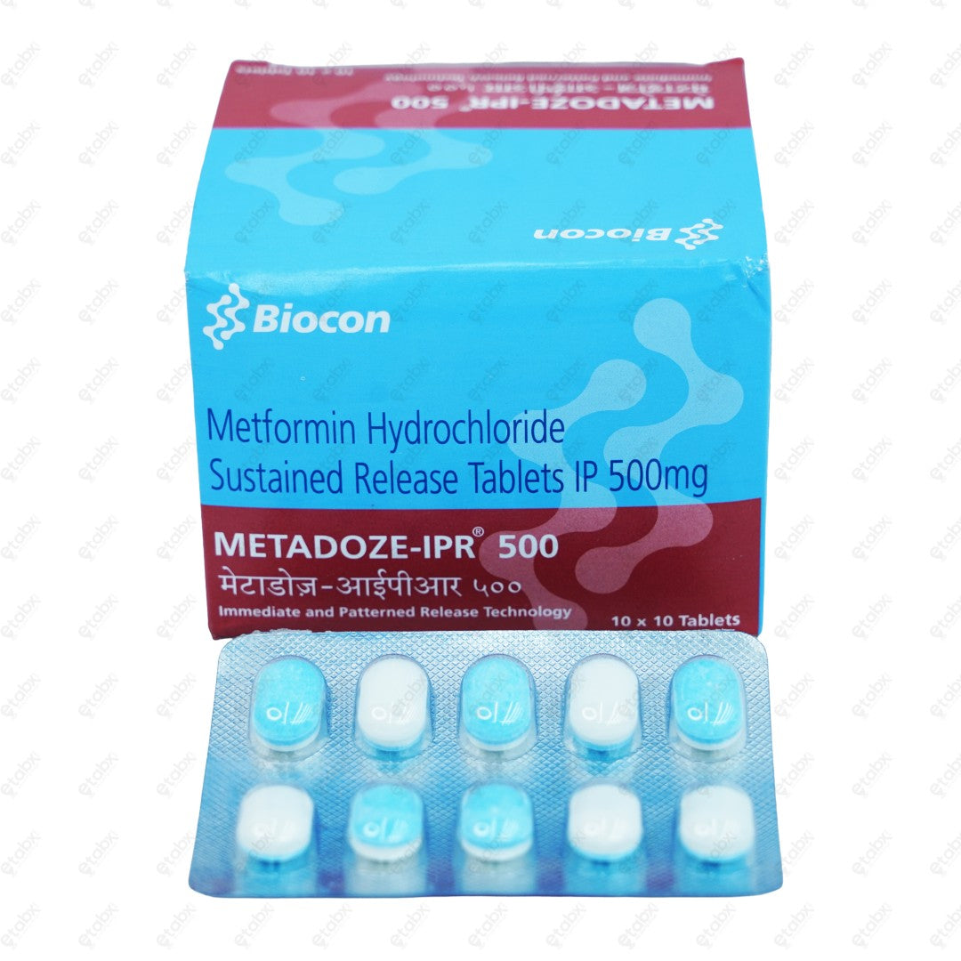 Metadoze IPR 500mg Tablet 10's