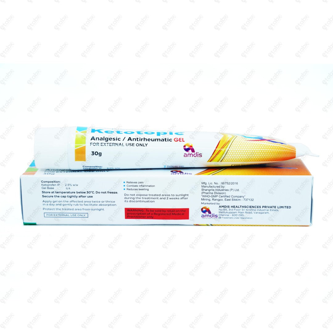 Ketotopic Gel 30gm