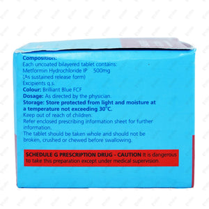 Metadoze IPR 500mg Tablet 10's