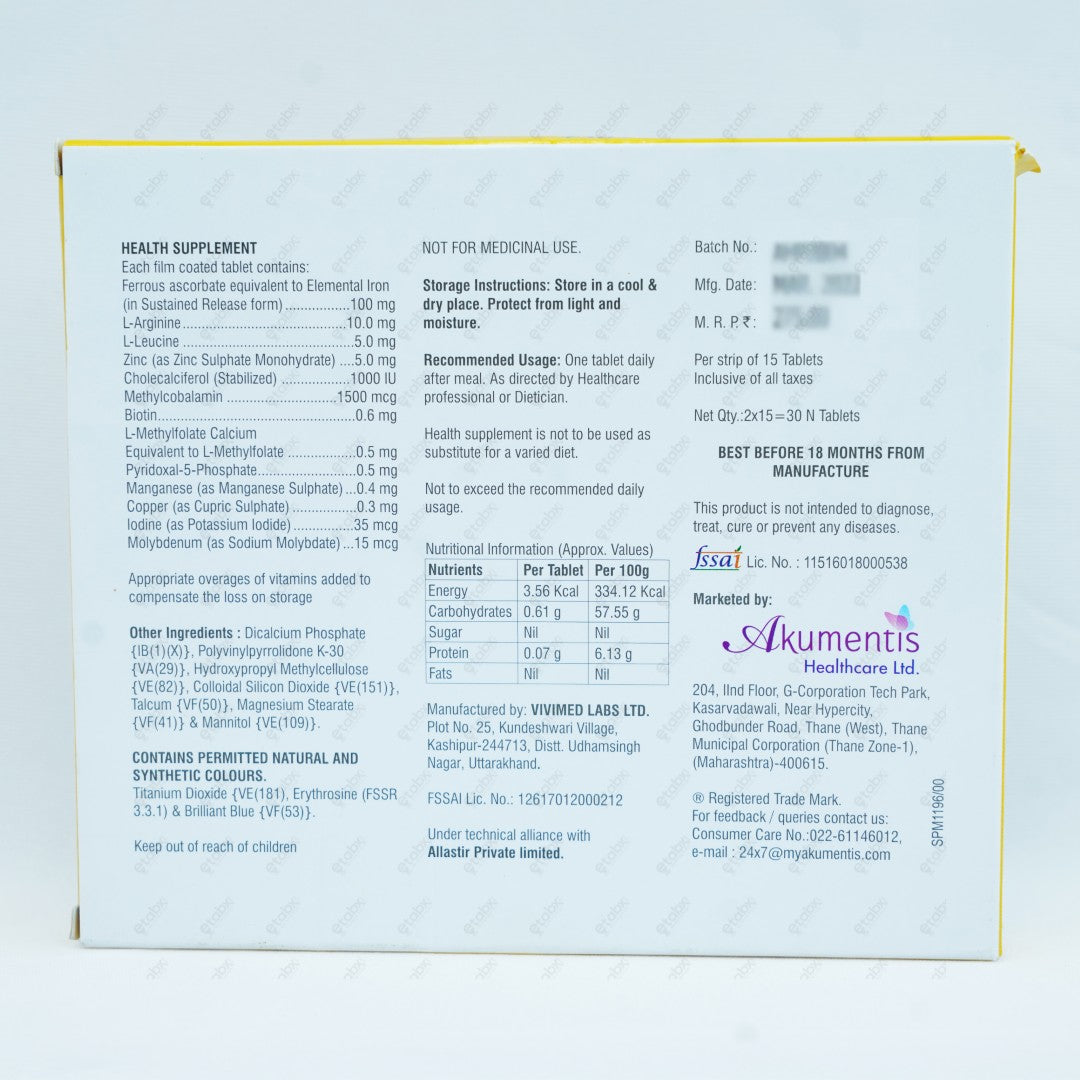 Haemaday Plus Tablets 15's