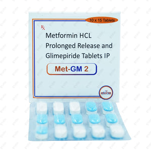Met GM 2mg Tablet 15's