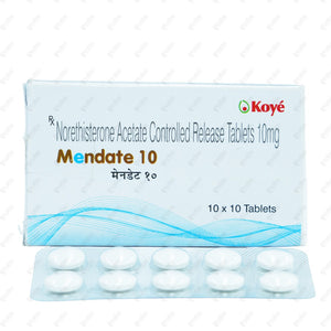 MENDATE 10mg Tablet 10