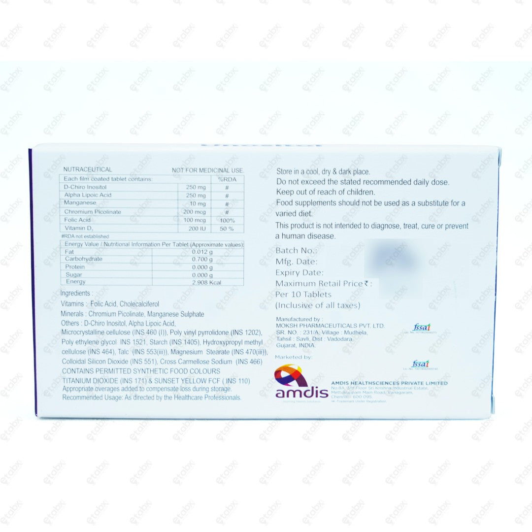 Unositol Tablet 10's