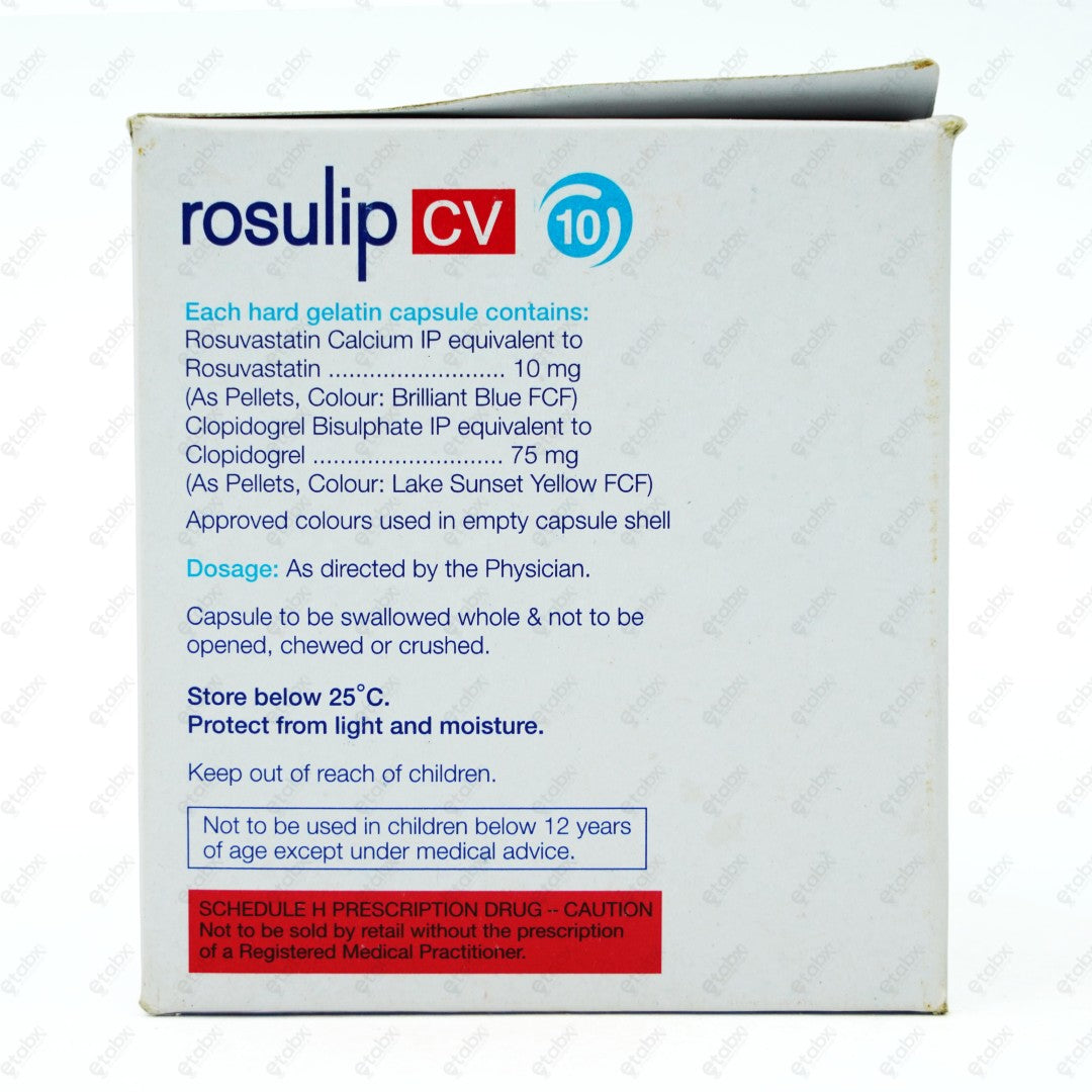 Rosulip CV 10mg Capsule
