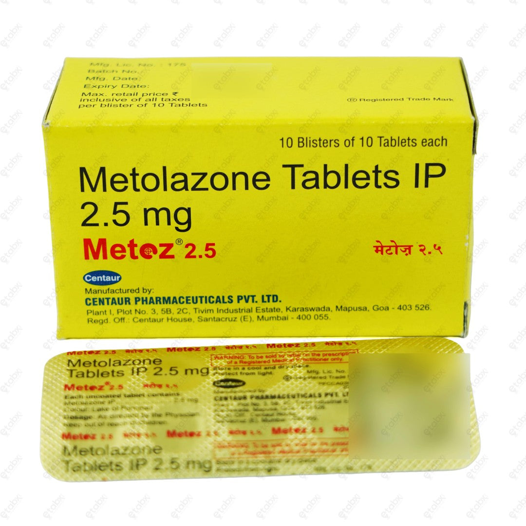 Metoz 2.5mg Tablet 10's