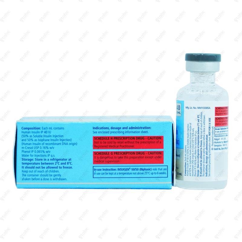 Insugen 50/50 40 IU 10ml