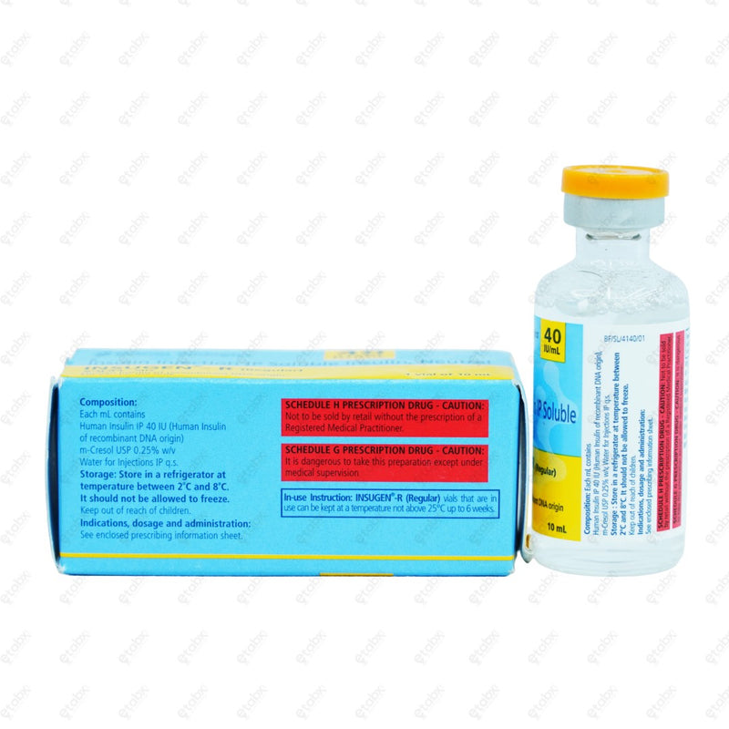 Insugen R 40 IU 10ml