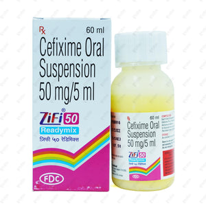 Zifi 50mg Readymix Suspension 60ml