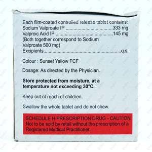 Valpex CR 500mg Tablet 10s