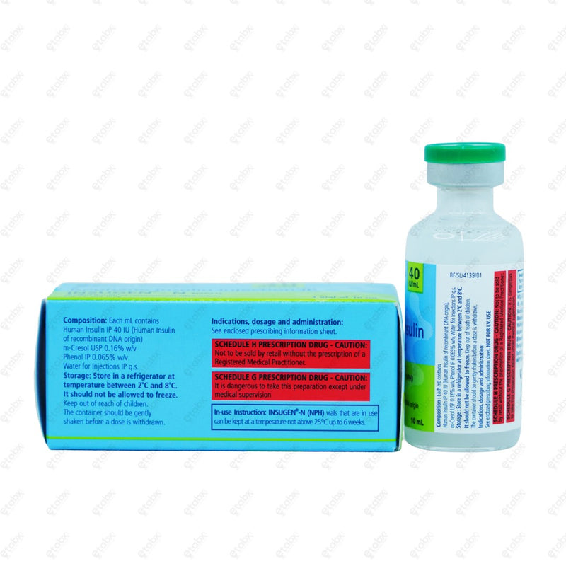 Insugen N 40 IU 10ml
