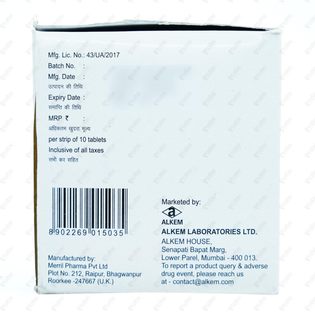 Valpex CR 500mg Tablet 10s