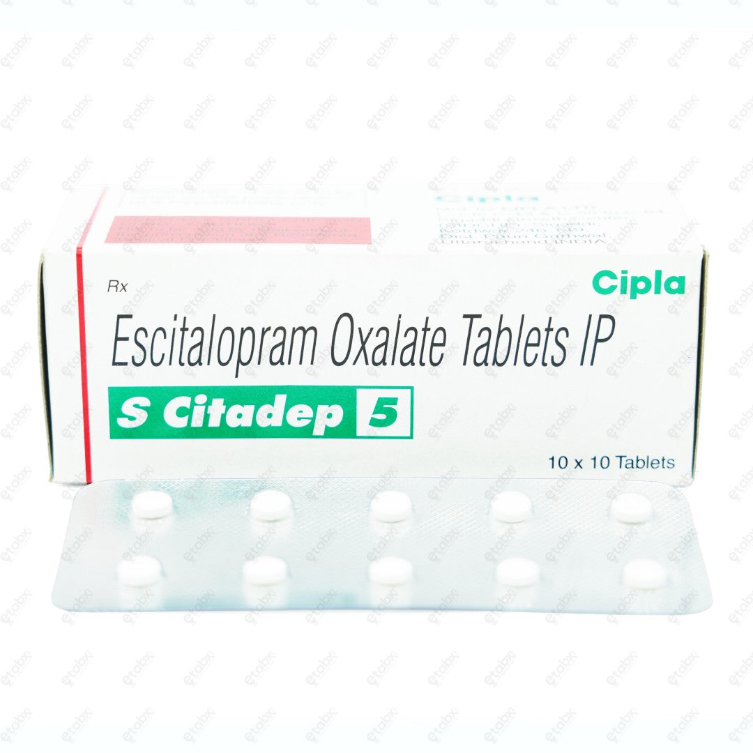 S Citadep 5mg Tablet 10's