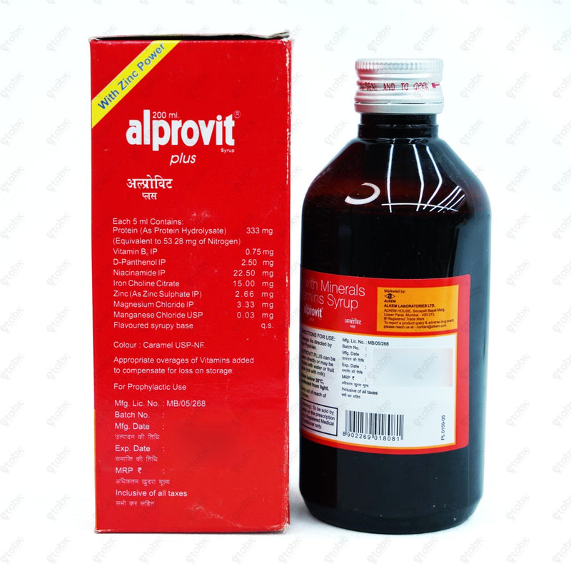 ALPROVIT PLUS Syrup 200ml