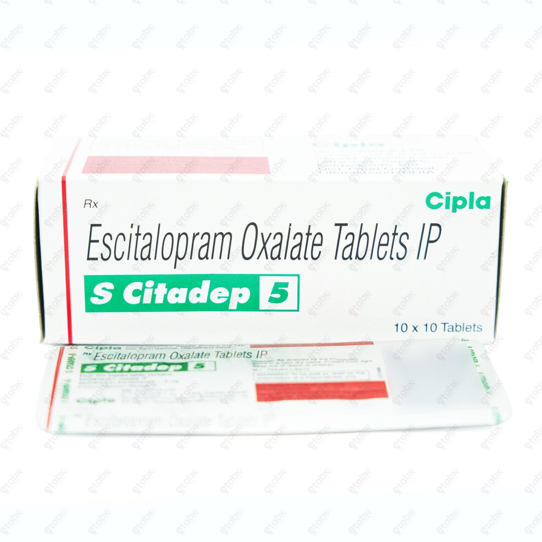 S Citadep 5mg Tablet 10's