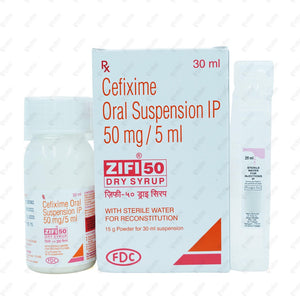 Zifi 50mg Dry Syrup 30ml