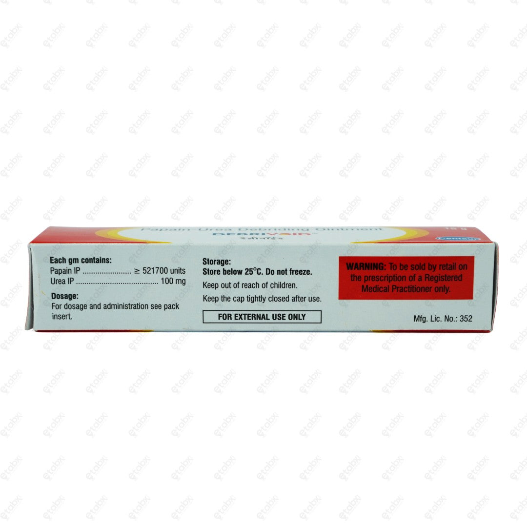 DEBRIVOID Ointment 15gm