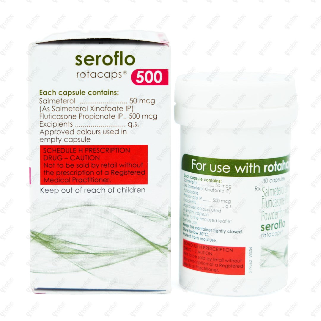 Seroflo 500mcg Rotacaps 30's