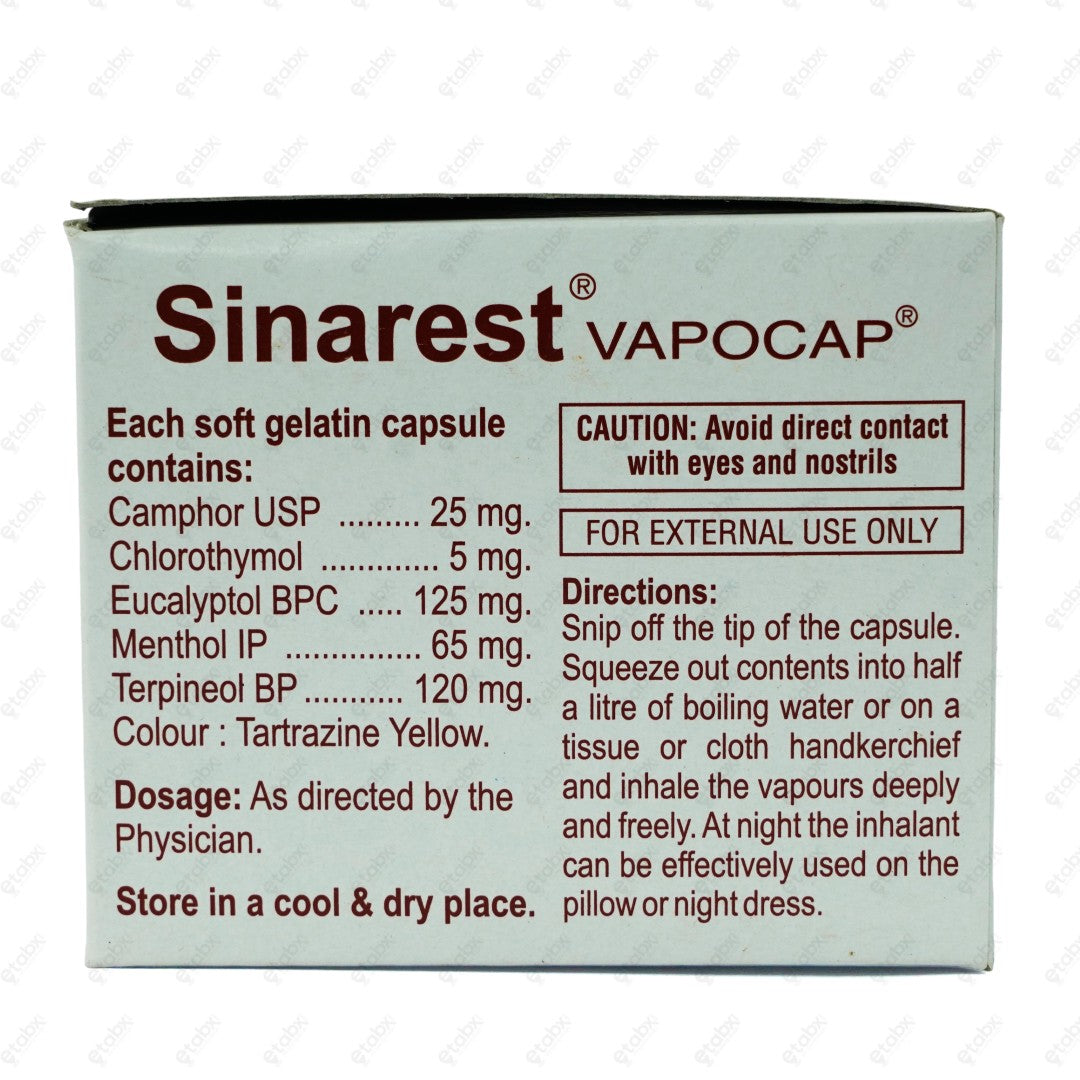 Sinarest Vapo Capsule 10's