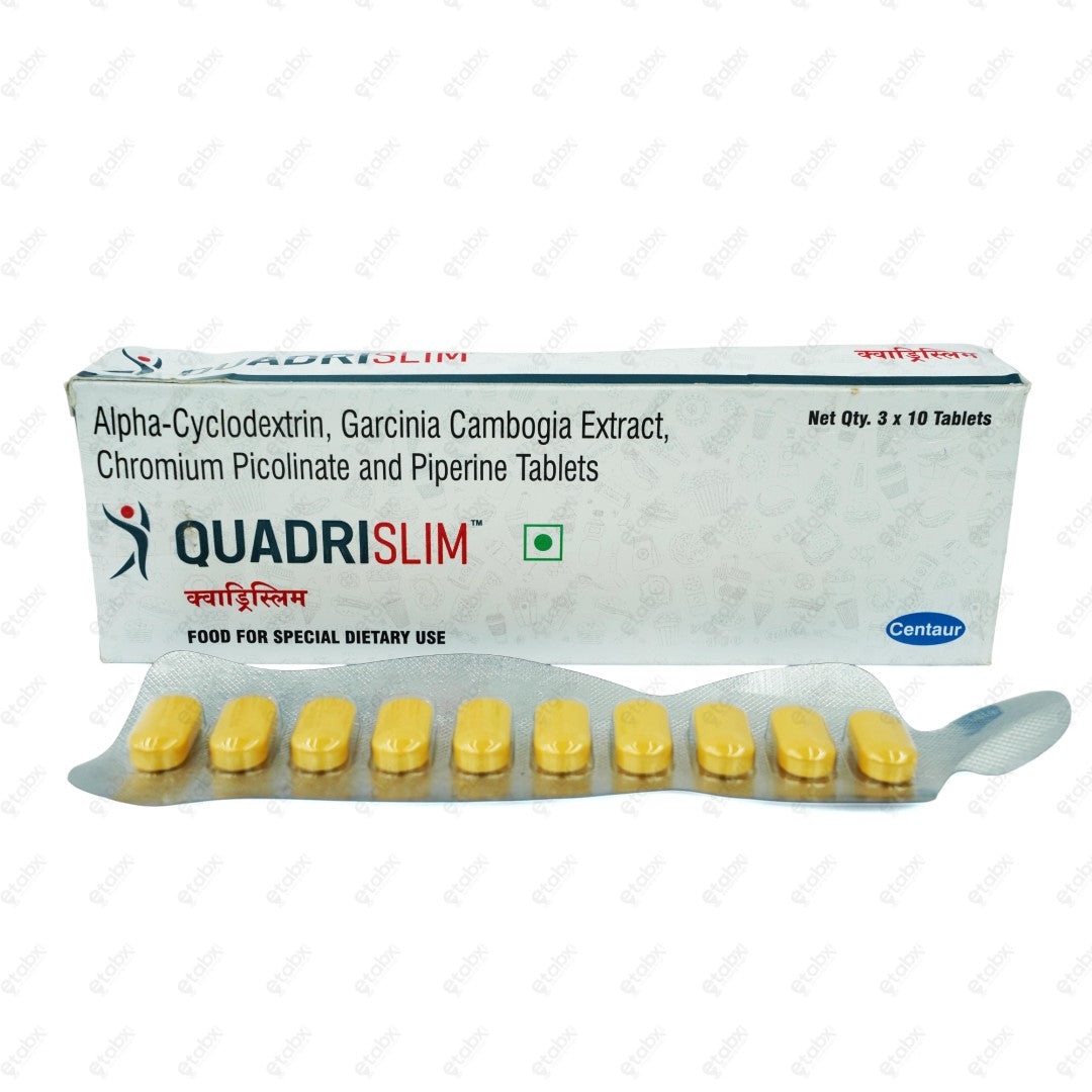 Quadrislim Tablets 10's