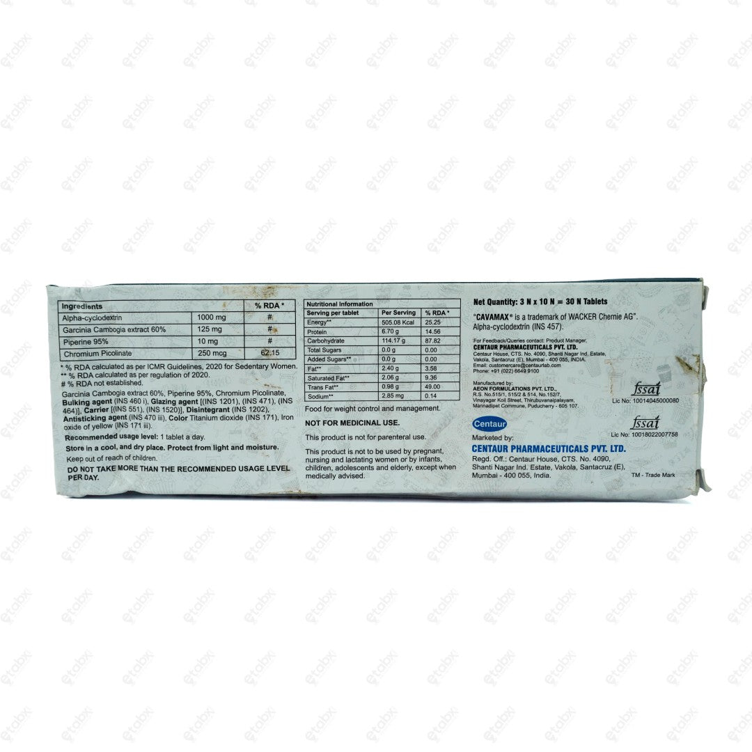 Quadrislim Tablets 10's