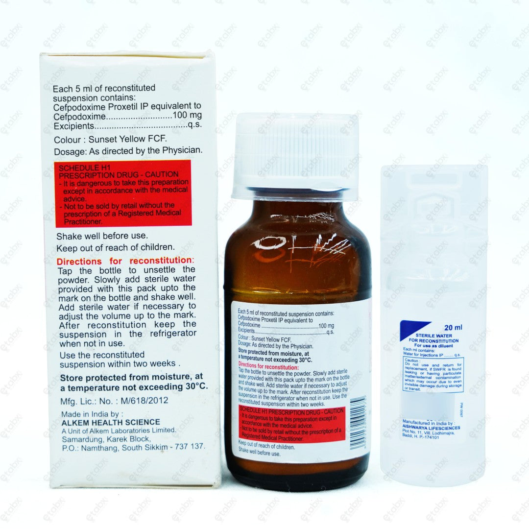 Swich 100mg Dry Syrup 30ml