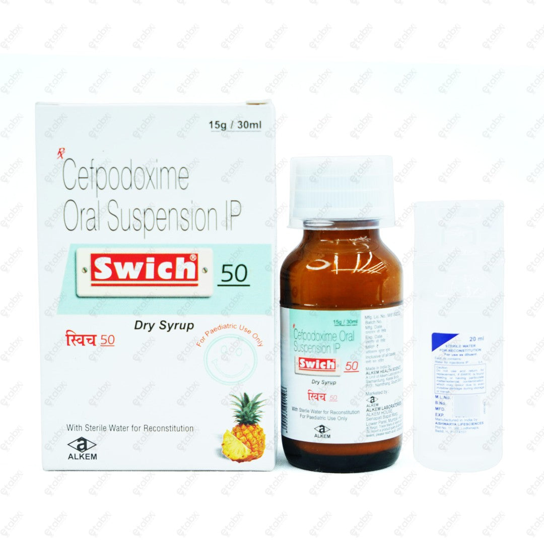 Swich 50mg Dry Syrup 30ml