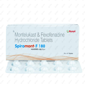 Spiromont F-180 Tablet 10's