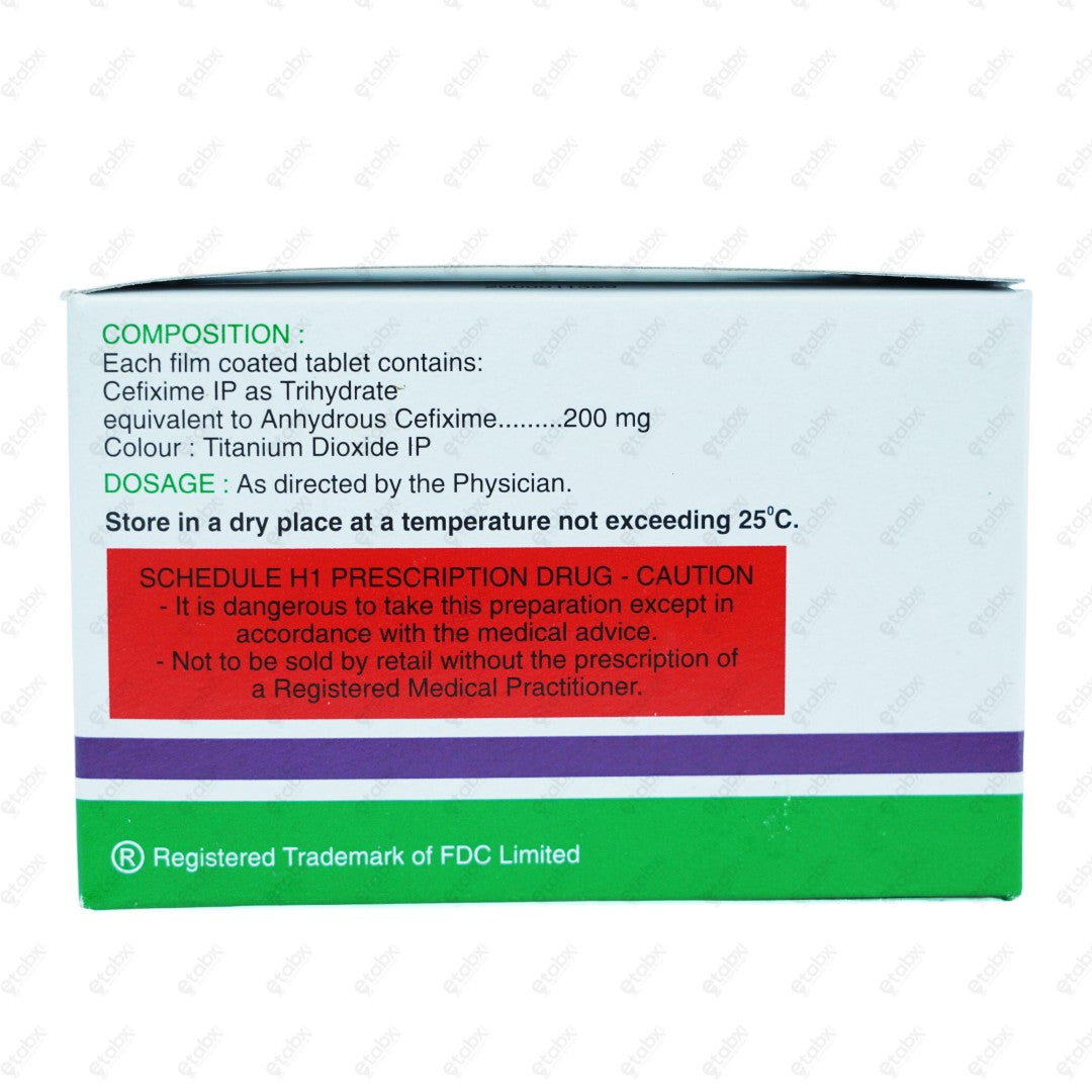Zifi 200mg Tablet 10's