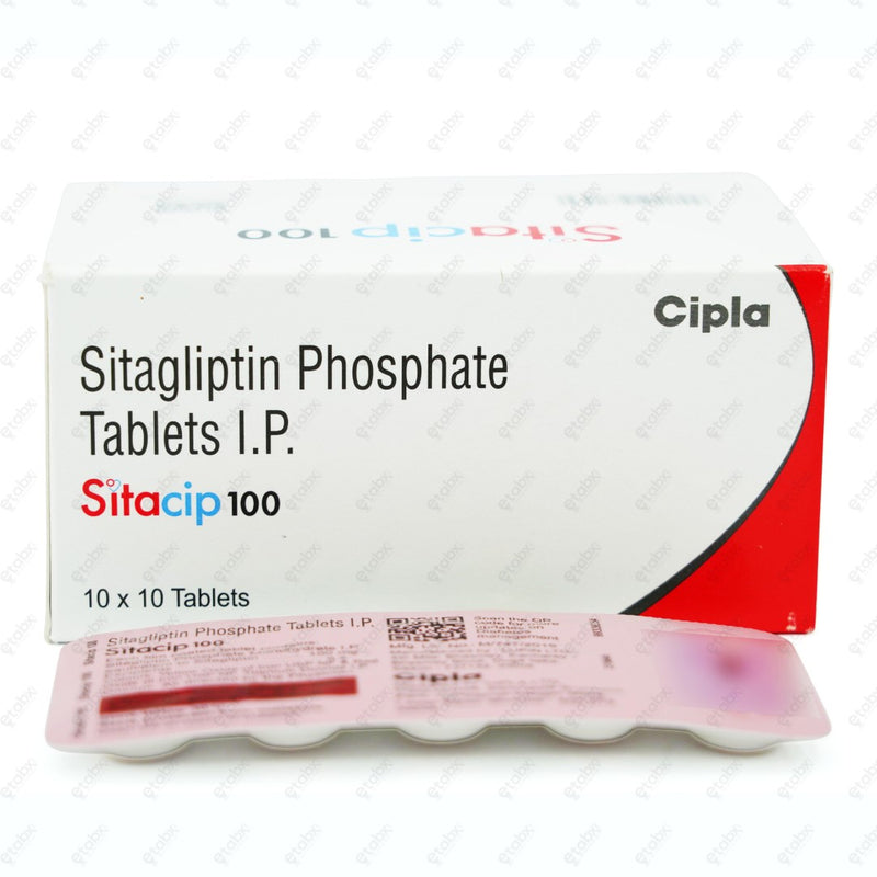 Sitacip 100mg Tablet 10's