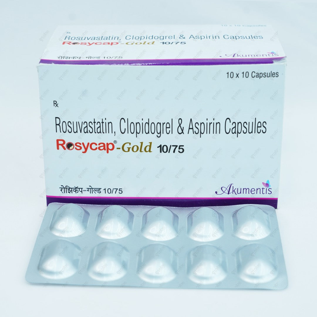 ROSYCAP GOLD 10/75mg Capsule