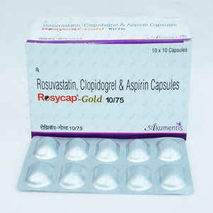 ROSYCAP GOLD 10/75mg Capsule