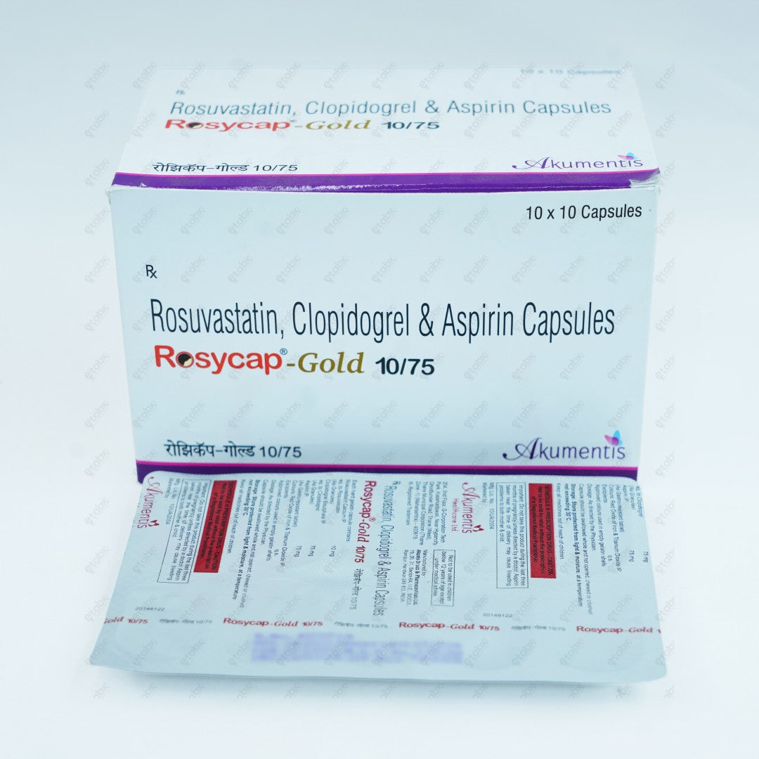 ROSYCAP GOLD 10/75mg Capsule