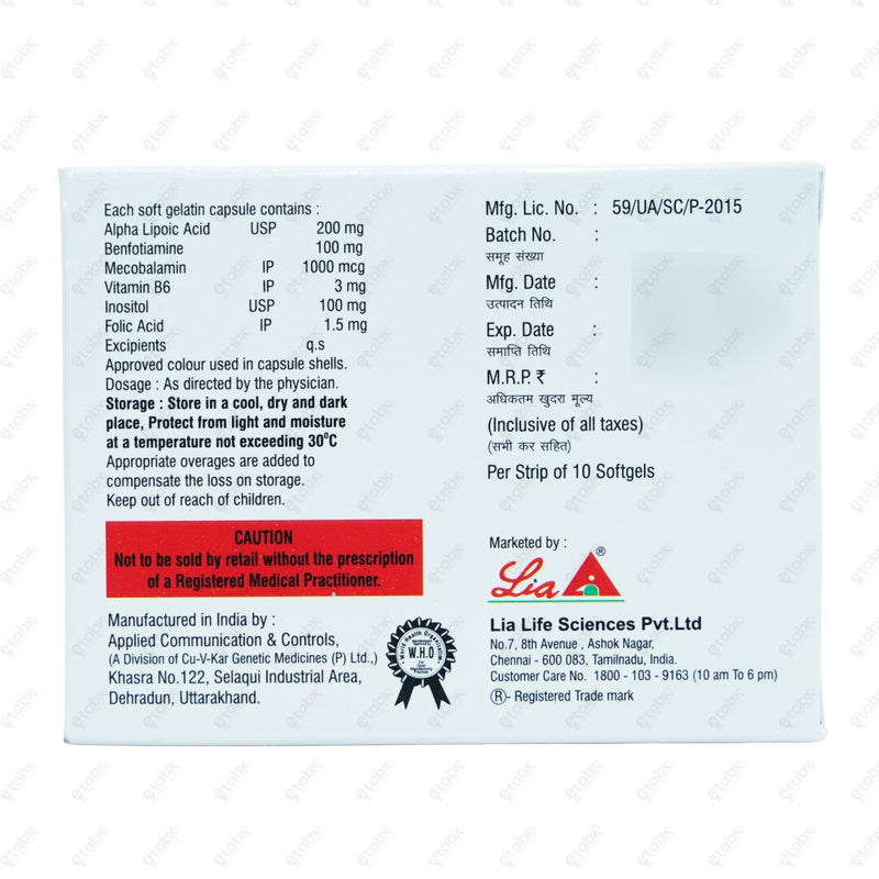 Antace Gold Capsule 10's