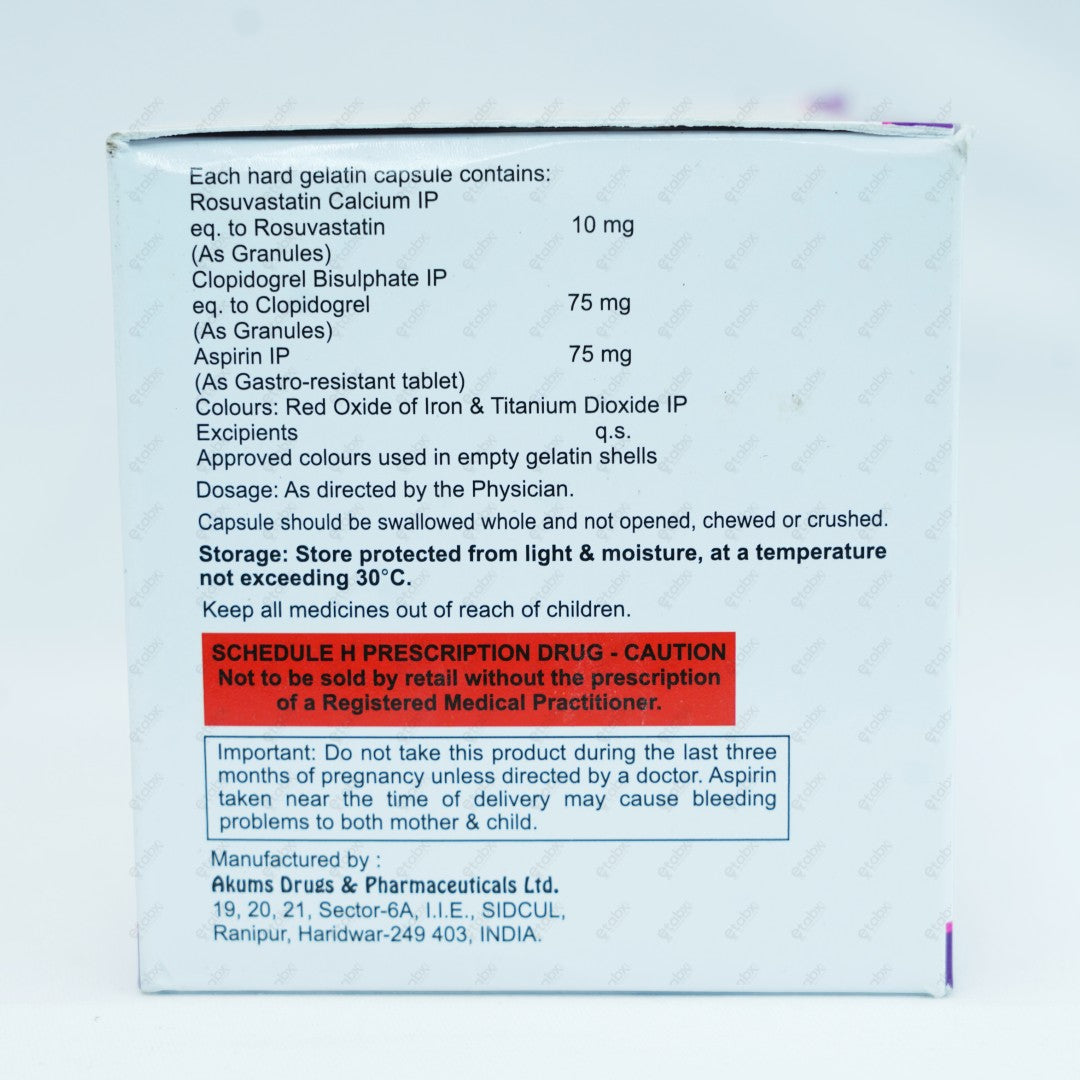 ROSYCAP GOLD 10/75mg Capsule