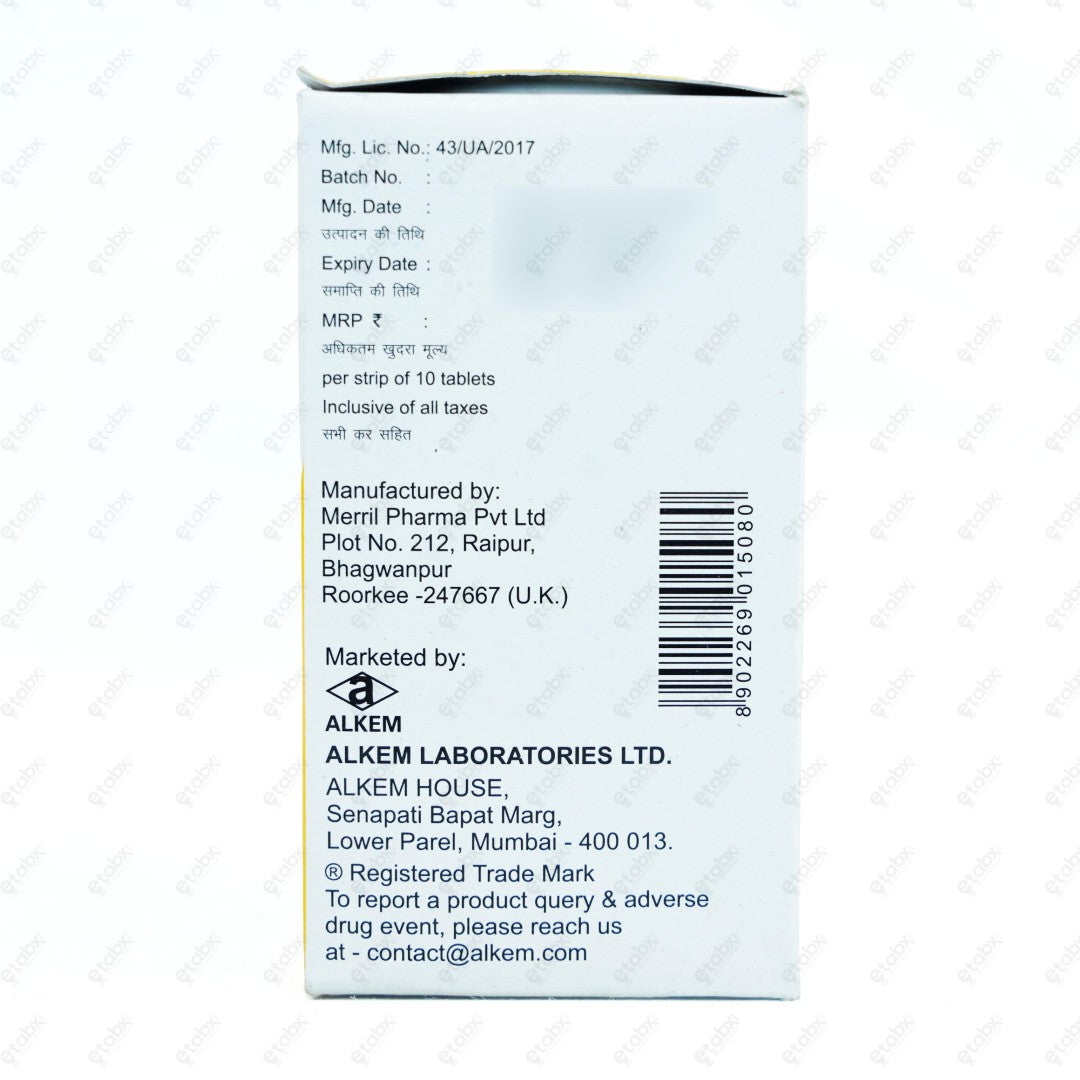 Valkem OD 500mg Tablet 10's