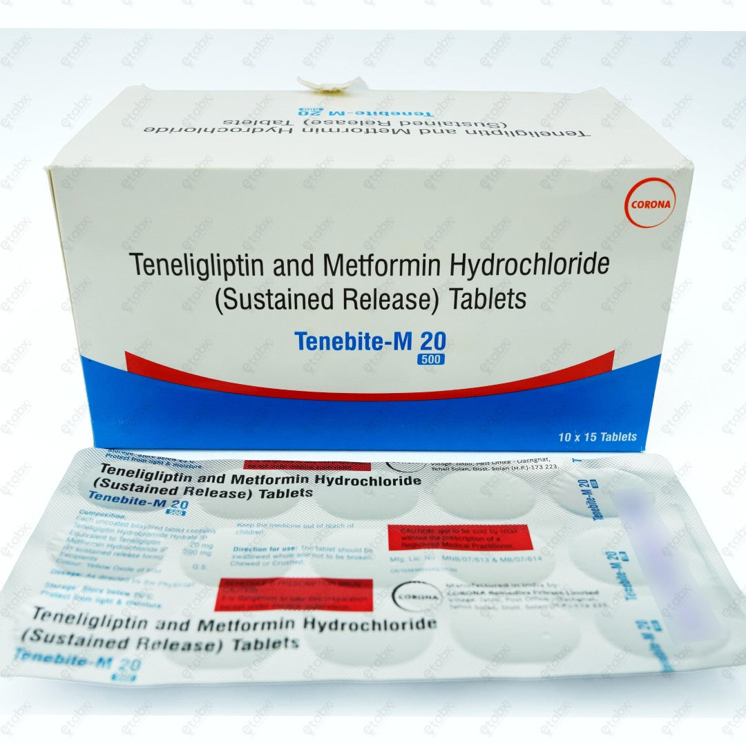 Tenebite M 20/500 Tablet 15's