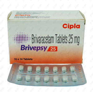 Brivepsy 25mg Tablet 10's