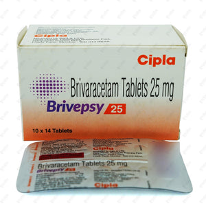 Brivepsy 25mg Tablet 10's
